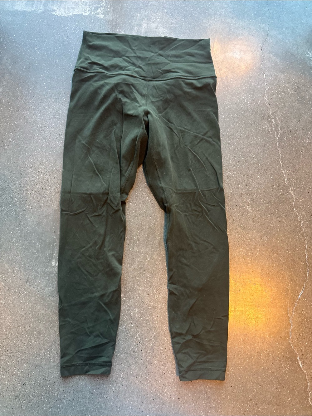 lululemon athletica Dark Olive High-Rise Leggings